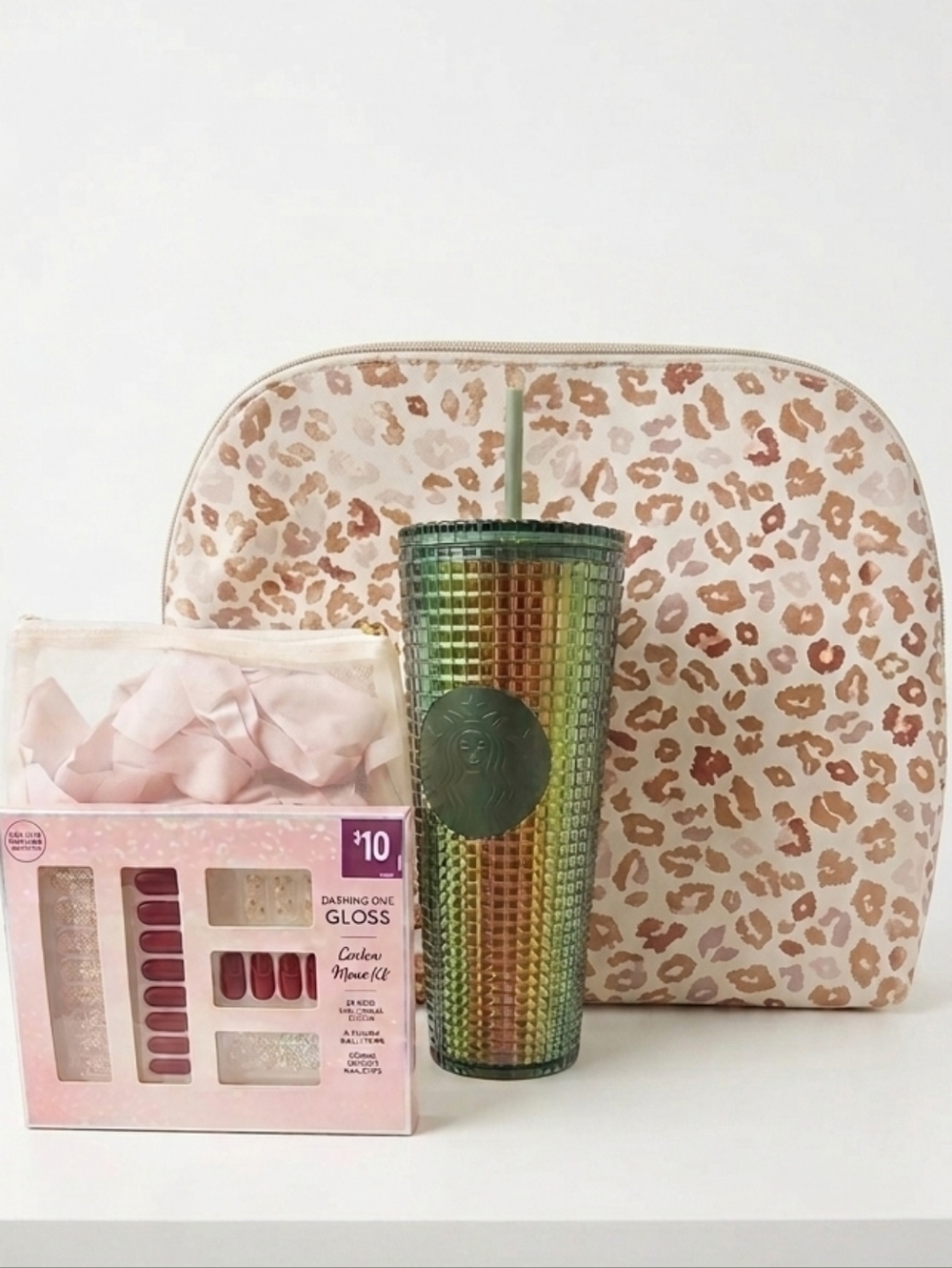 Colorful Tumbler and Nail Polish Set - Picture 1 of 4